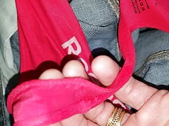 Wet Thong after Breeding