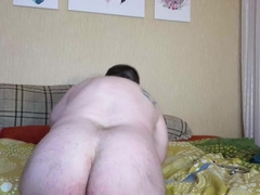 Midget screws his anal invasion with a steel hook