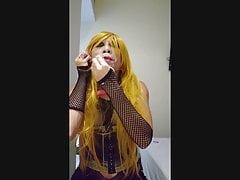 Satanic Sissy Bitch Offers Her Body, Mind And Soul To Satan