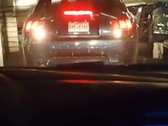 Big-Cocked Man Strokes in Car While Watching Porns