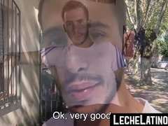 LecheLatinos.com - Young Latino's first time bareback fuck for money in a wild session
