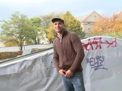 Muscle Step daddy hardcore anal sex with cumshot