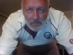 grandpa stroke on webcam