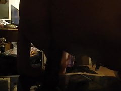 Dildo deep Inside Anal