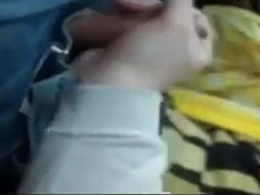 uncle faps off dude in truck