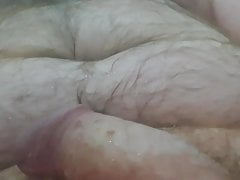 Passing on my hairy cock and body