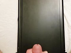 Huge cumshot after edging