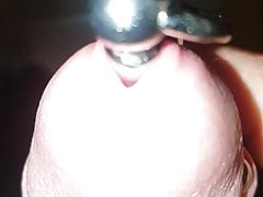 sounding cock close-up