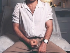 Stylish hunk Noel Dero indulges in a lavish solo session, pleasuring himself on camera and releasing his load with passion. High-quality 4K experience