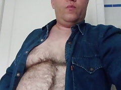 My hairy body.
