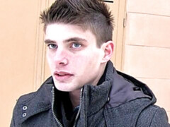 Fit and fuckable European hottie takes a massive facial