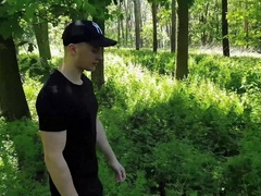 Stellar teenie luvs to jack off his large mischievous manhood outdoors the most