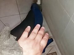 Deep Blue Patent Pumps Teaser 5