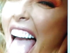 Peyton Royce - Cum Tribute(on her face)