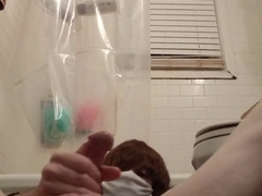 Femboy Attempts Fresh Fuck stick in Shower