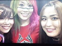 WWE Asuka Kairi Sane Io Shirai Triple Cum Tribute
