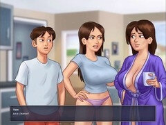 Amateur, Femme couguar, Grossier, Jeux, Énorme, Maman, Belle mère, Adolescente