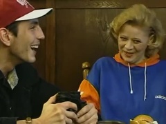 Enthousiasteling, Stel, Sperma in gezicht, Duits, Naakt, Ruw, Stiefmoeder, Strak