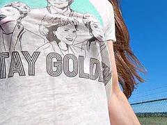 デカパイ, おむつ, ヒール, 淫乱熟女, 乳首, アウトドア, ピアス, 公共