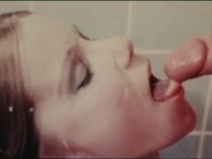 Bad, Spermaladung, Aufs gesicht abspritzen, Fingern, Deutsch, Behaart, Hardcore, Vintage