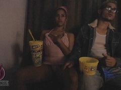 デカチン, フェラチオ, 映画, 口内発射, アウトドア, 公共