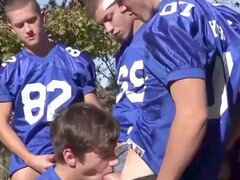 Amerikanisch, In den arsch, Grosser schwanz, Blasen, Pummelig, Gruppensex, Schwul, Gruppe