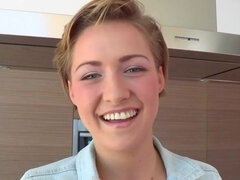 Blondine, Blasen, Schwanz, Hardcore, Hd, Riesig, Riesenschwanz, Jungendliche (18+)