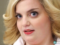 アナル, ぽっちゃり, フェラチオ, 茶髪の, チン, ダブル開発, Hd