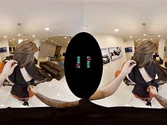 Vr Porn with Emilyaddddison VrHush: Blowjob, Cowgirl  Big Tits Porn