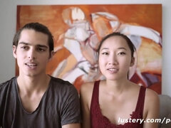 Enthousiasteling, Aziatisch, Bruinharig, Hondjeshouding, Frans, Hd, Klein, Openbaar