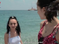 Jocelyn and amateur girlfriends get naughty on vacation in Turkey