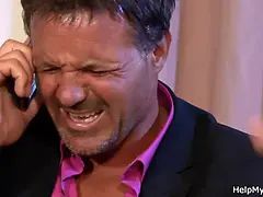 Sucer une bite, Cocu, Tchèque, Chatte, Chevaucher, Criant, Adolescente, Épouse