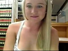 Lieveling, Blond, Masturbatie, Alleen, Webcamera