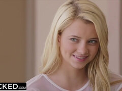 Rubia, Mamada, Universitaria, Polla, Corridas faciales, Hd, Interracial, Tetas