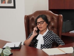 お尻, デカ尻, 茶髪の, 巨乳な, イマラチオ, 淫乱熟女, 乳首, オフィス