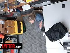 Amateur, Blonde, Sucer une bite, Tir de sperme, Domination, Police, Chatte, Tatouage