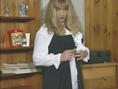 Rubia, Compilación, Consolador, Europeo, Peludo, Adolescente, Juguetes, Clasico