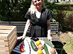 フィストファック, 目瞪口呆, お婆さん, 熟年