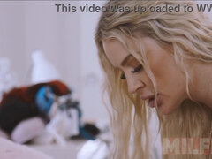 Rubia, Mamada, Linda, Estilo perrito, Hd, Mamá, Montar, Madrastra