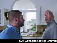 FamilyStrokes - crazy aunt-in-law romps Nephew During Therapy