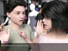 3d, 浮気者, 人妻の, レズビアン, マッサージ, 淫乱熟女, 魅力的, 義母