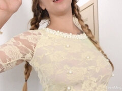 Минет, Дилдо, Лизание, Мастурбация, Натуральные сиськи, Юбки, Соло, Молоденькие