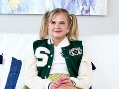 18, 美女, デカチン, フェラチオ, ハードコア, Hd, スカート, ティーン