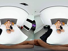 Kristy Waterfall takes a virtual reality camera into her bed