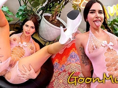 Большой член, Большие сиськи, Брюнетки, Грудастые, Клитор, Женщины, От первого лица, Соло