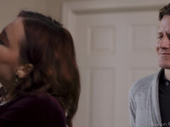 お尻, ぽっちゃり, フェラチオ, 浮気者, 浮気する, キス, オマンコ, スパンキング