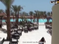 Egypt porn with hot bikini girls: Day 1 - Me and three sexy girls on vacation!