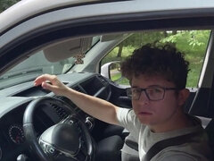 18 jaar, Lieveling, Blond, Pijpbeurt, Man die toekijkt, Handbeurt, Pornster, Tiener