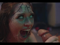 Gros cul, Gros seins, Sucer une bite, Bondage, Domination, Hd, Lesbienne, Attachée