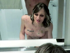 Leie, Arsch, Hinter den kulissen, Schwanz, Hardcore, Hd, Pov, Transfrau